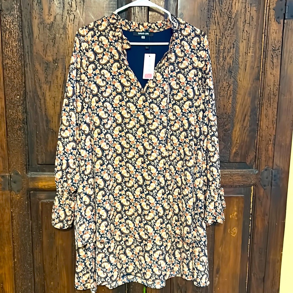 Western dress size small fits loose